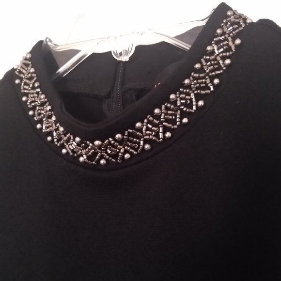 Superdry Black Skater Dress Size XS - Picture 4 of 6